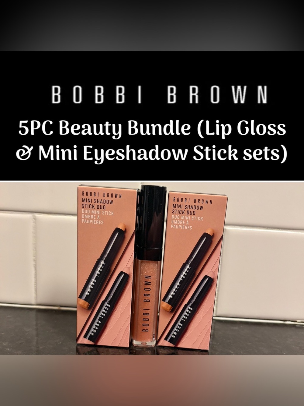 Bobbi Brown 5PC Beauty Bundle - Factory Sealed